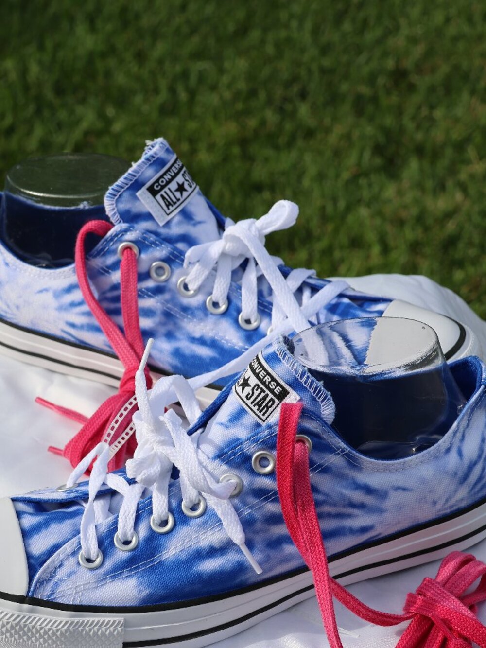 NWT Converse Blue & White Sneakers